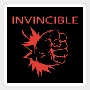 Invincible Fist Sticker